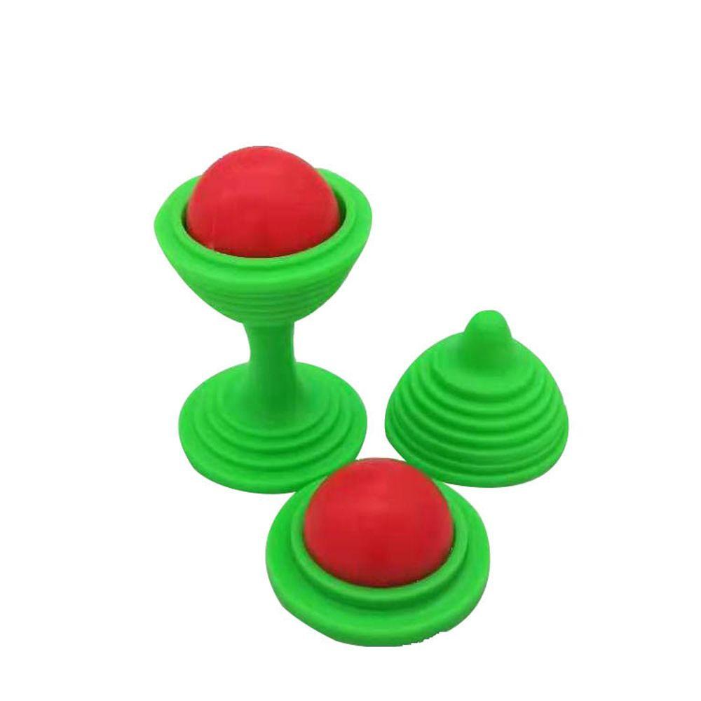 1 Set Kugeln Spurlos Magische Tasse Puzzle Neuheit Spielzeug Kinder Nahaufnahme Zaubertrick Requisiten