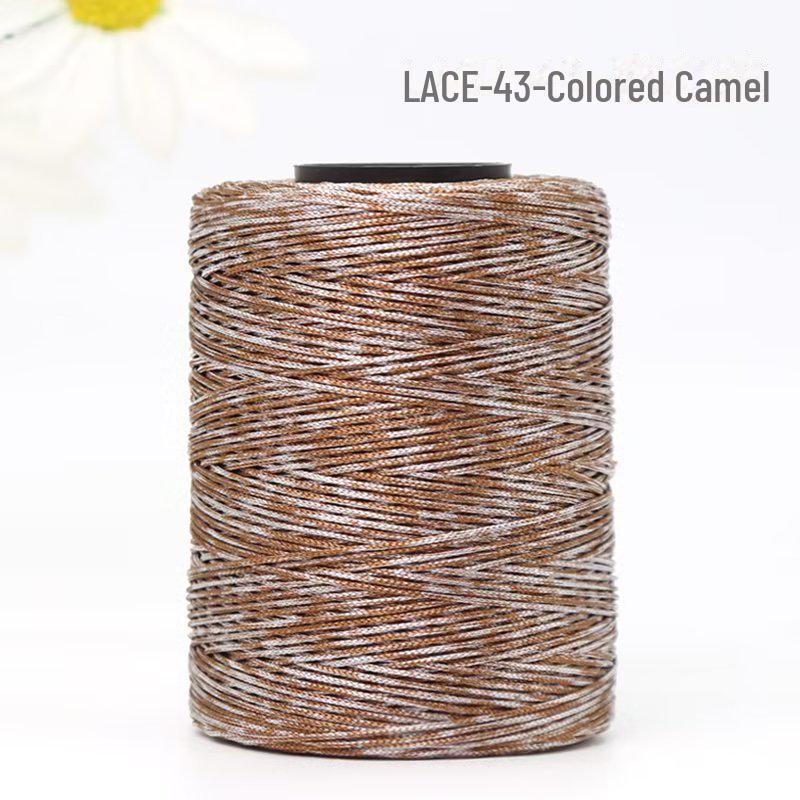 

1 мм разноцветные яркие нейлоновые плетеные нити для браслетов/сумок/обуви 43 pieces