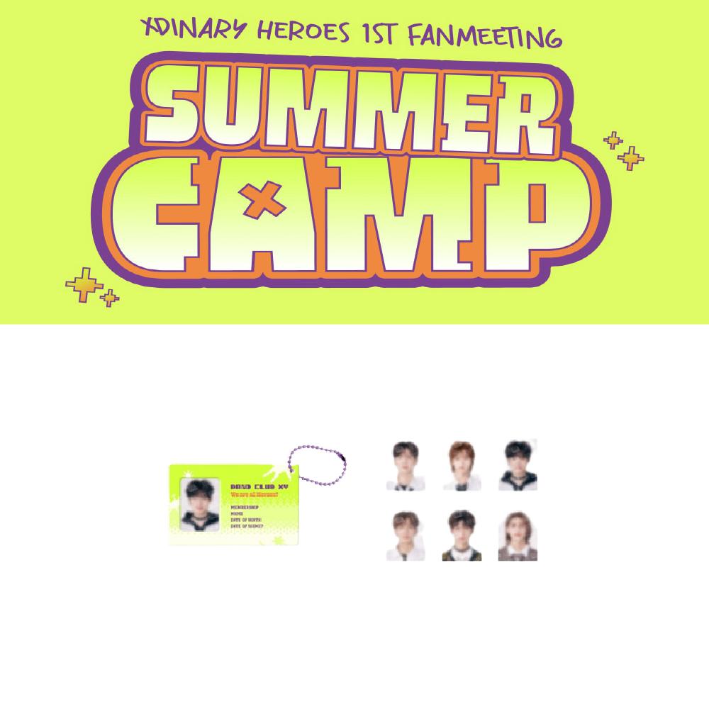

Предзаказ Xdinary Heroes 2023 SUMMER CAMP Band Club XV ID Set