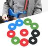 40PCS Rubber Material Guitar Strap Locks Black, Red, Green, Blue Bass Guitar Accessory  Bass Guitar