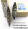 Double-Angle High-Speed Steel Milling Cutter: 30° 45° 55° 60° 75° 90° Symmetrical