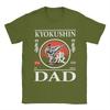 Kyokushin Karate Dad Cotton TShirt For Men Summer  Streetwear TShirts Harajuku Tees Plus Size Cheap Tops