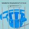 2/5Pcs Bird Parrot Feeder Cage Fruit Vegetable Holder Cage Accessories Hanging Basket Container Pet Parrot Feeder Cage Supplies