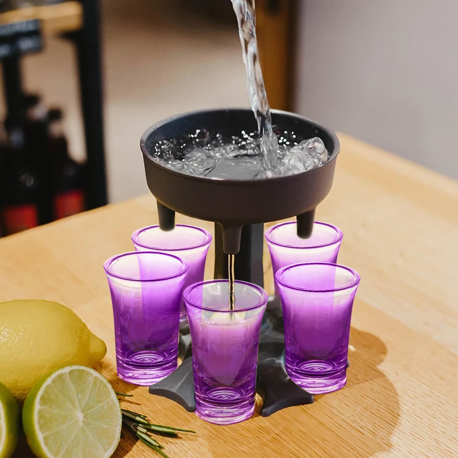 

Акриловые бокалы для вина без ножек и стаканы для воды из небьющегося пластика One Size фиолетовый