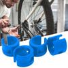 4pcs set Bike Front Rear Fork AntiCollision Rubber     Guard Chain Sticker(Black )