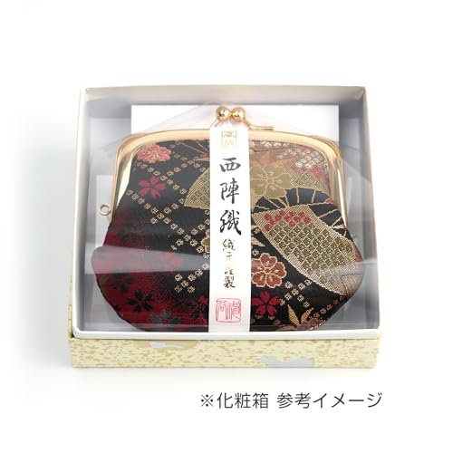Kyoto Geibido Nishijin-ori 3.3-inch Clasp Wallet Handmade Artisans Japanese Pattern Made Japan