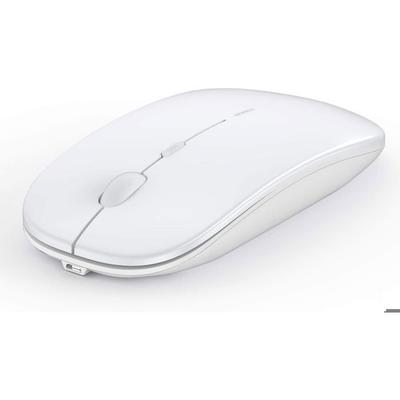 Bluetooth Mouse - BOOLING - Compatible with iPad Tablet Macbook Computer - White
