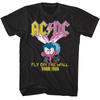 ACDC Fly On the Wall Tour 1985 Men's T Shirt FOTW Bug Rock Concert Tour Merch