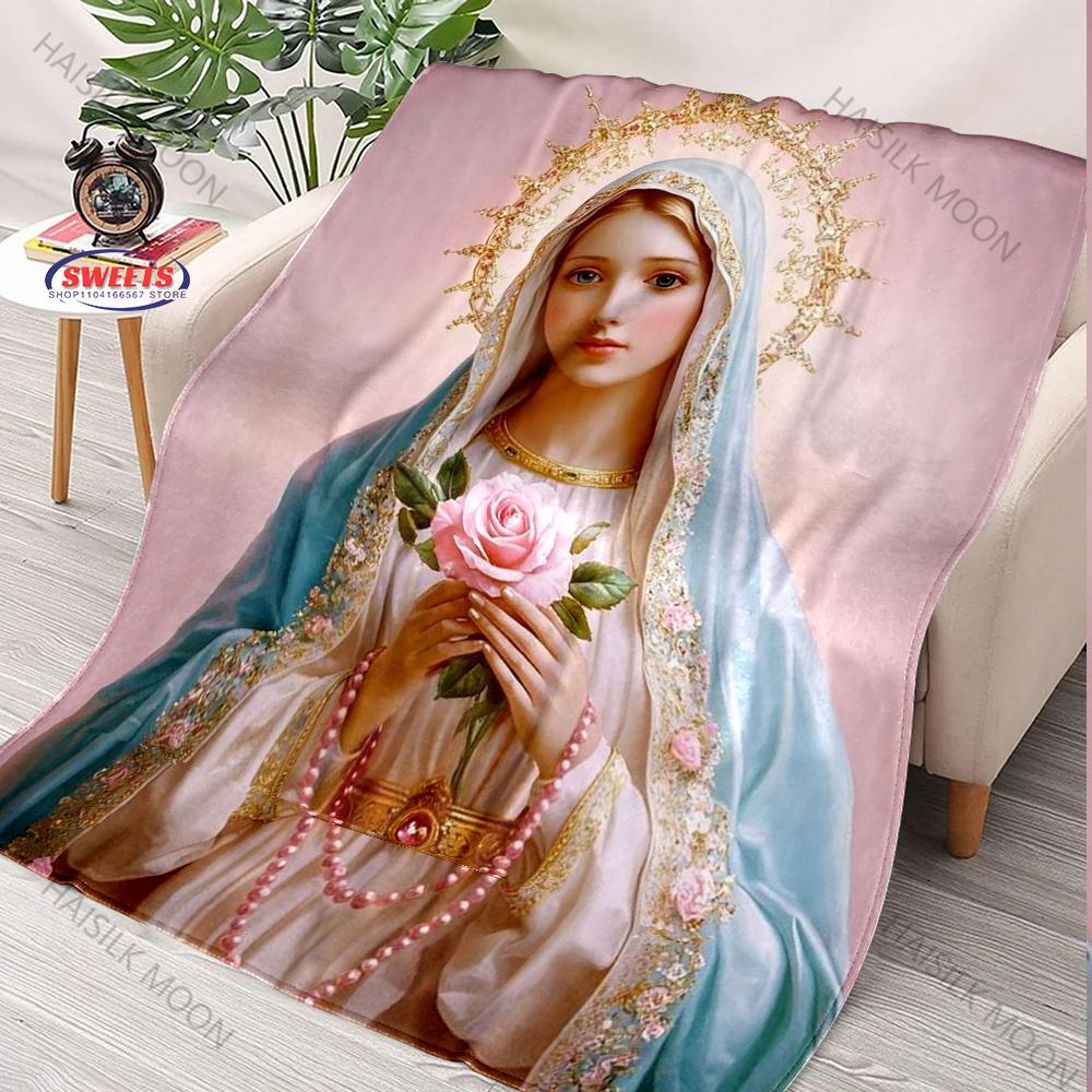 17 Styles Christian Gifts for Women Faith, Inspirational Gifts for Women, Man, Soft Fluffy Throw Blankets for Women Fast Arrival