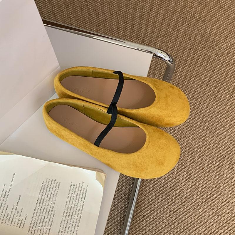 Fashion Fashion Shallow Women Ballet Flats Slip On Shoes Soft Female Casual Footwear Round Toe Ladies Flats With Shoes