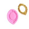 1pcs Crown Relief Frame Silicone Mold Fondant Mould Cake Decorating Tools Chocolate Gumpaste Molds Baking Pastry Tool