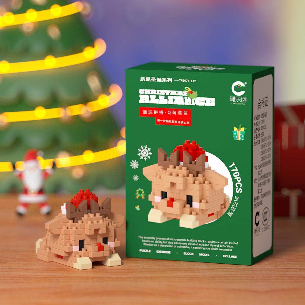 Süßer Mini auf der Vorderseite liegend Disney Mickey Bausteine Batman Kleiner Panda Stein 3D Süße Kuromi Sanrio Modell Spielzeug Für Kinder Geschenk