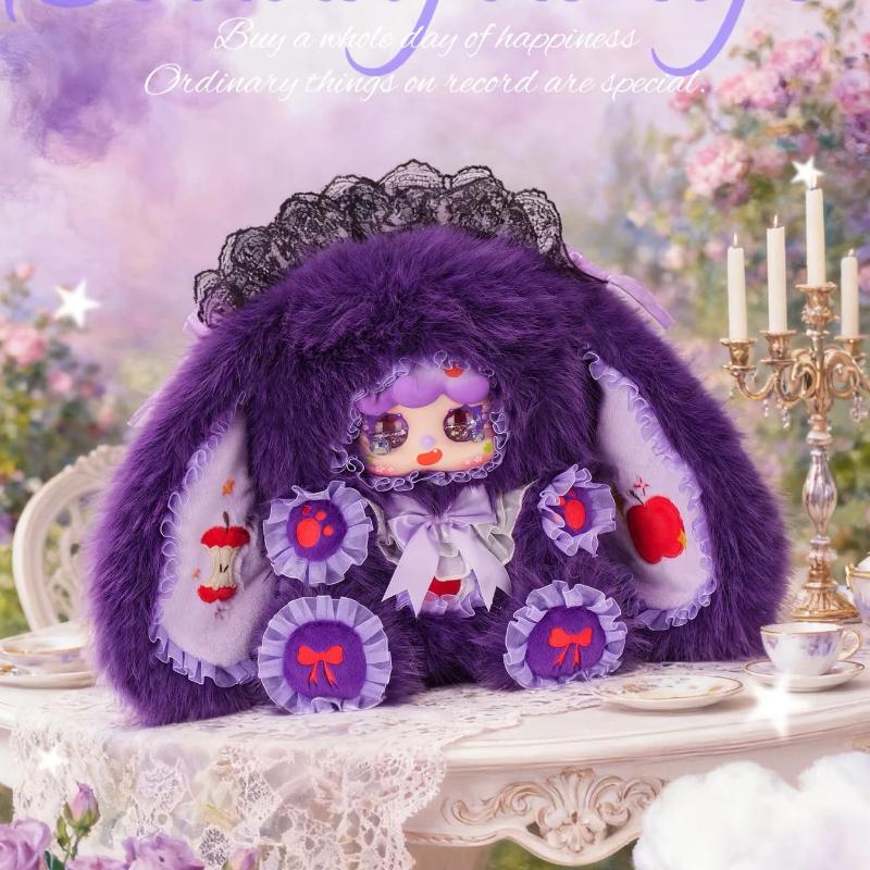 Migo Rose Teeparty 600% Plüsch Blind Box Mystery Überraschungsspielzeugpuppe Trendige Dekoration Geburtstagsgeschenk Sammlerstück Plüschtier