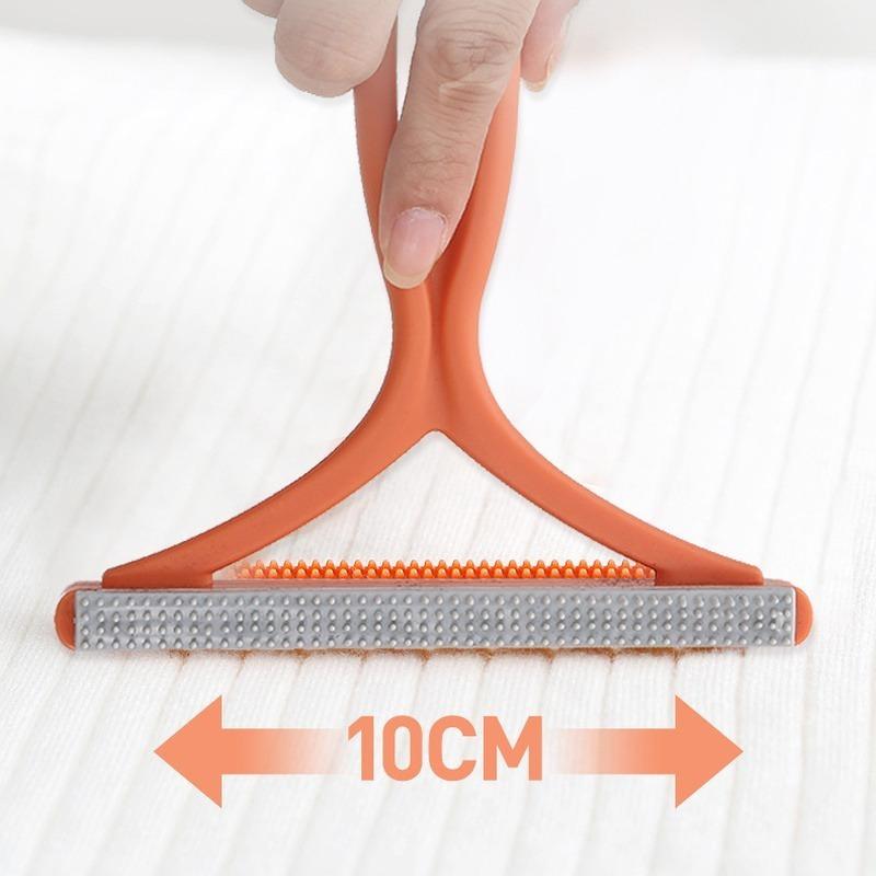 2-IN-1 Double-sided Lint Remover Handle Shaver Brushes for Clothes Carpet Sweater Pet Fur Hair Catcher Scrapers Cleaning Tools