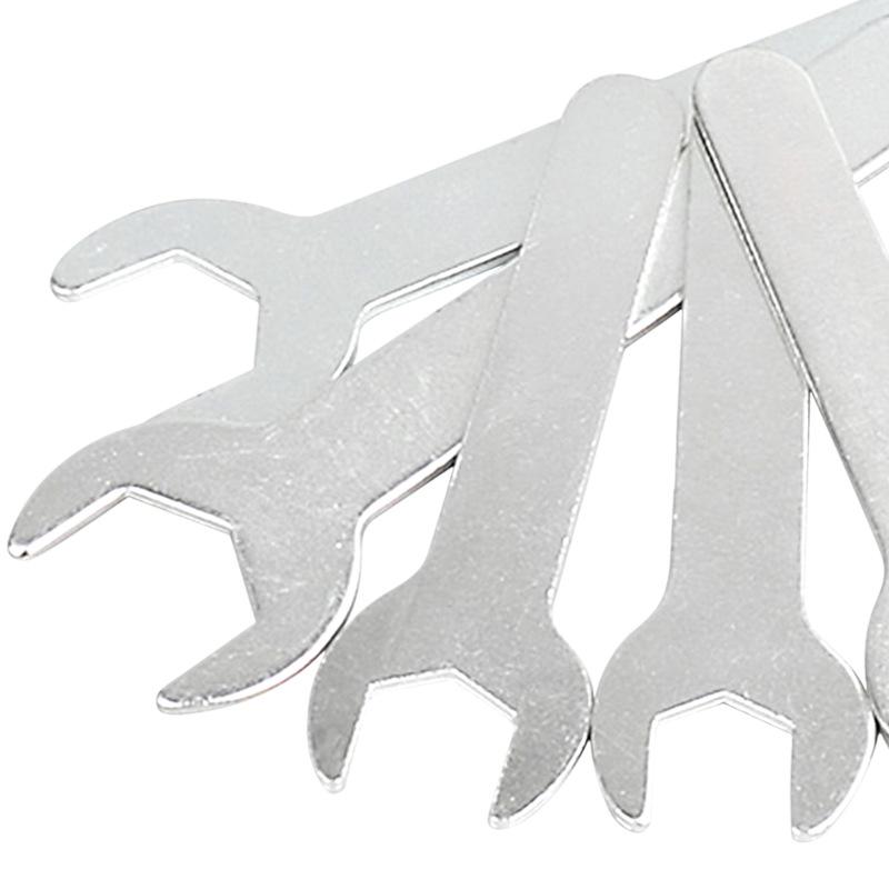 Cheie mică hexagonală cu capăt deschis din fier galvanizat 4/8/12 MM