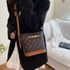 Leichter Luxus bedruckte Tasche Damen Premium Bucket Bag Mode tragbare Textur Umhängetasche vielseitig einzelne Schulter Tide