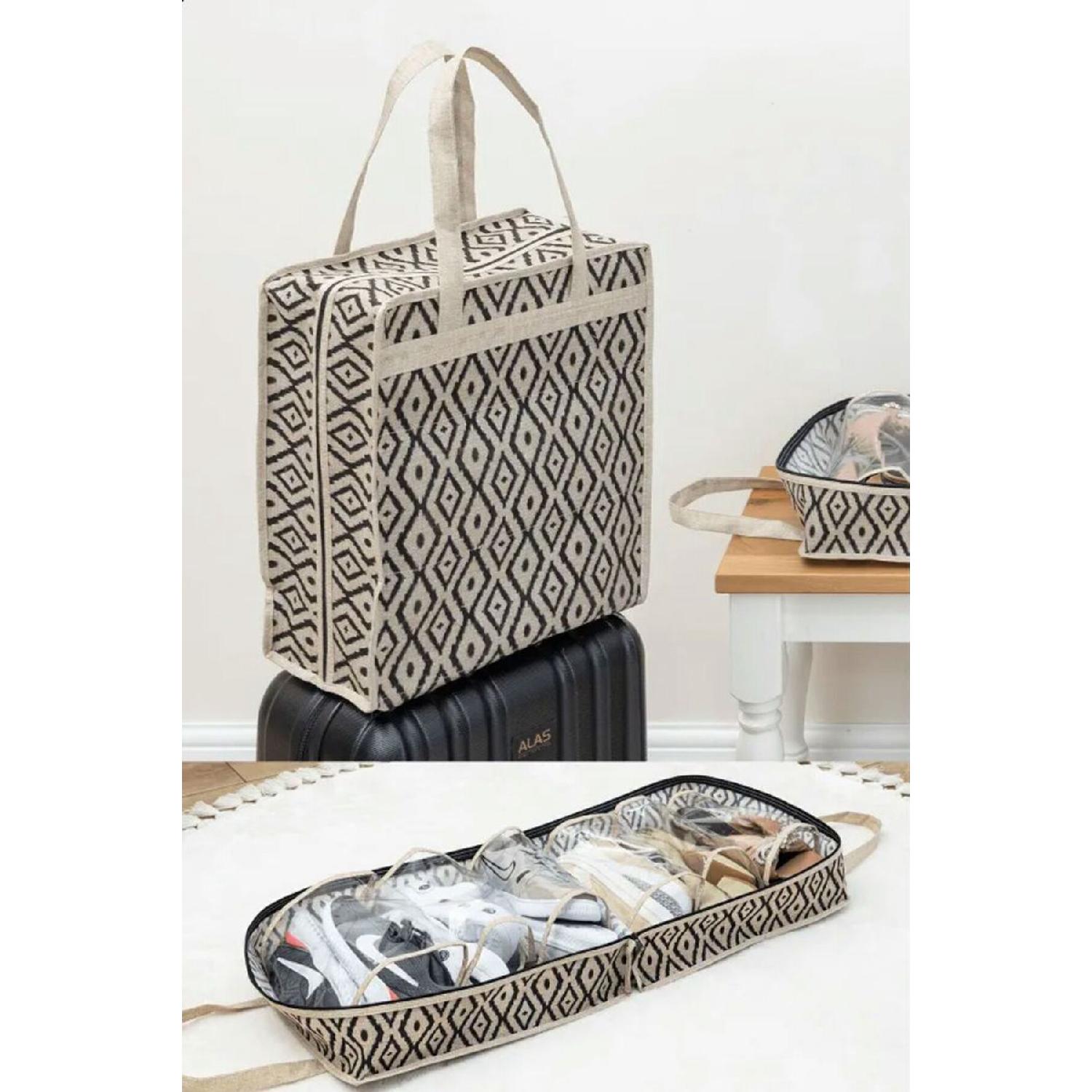 

Bohe Shoe Bag Travel Bag Organizer 35*22*40cm M коричневий