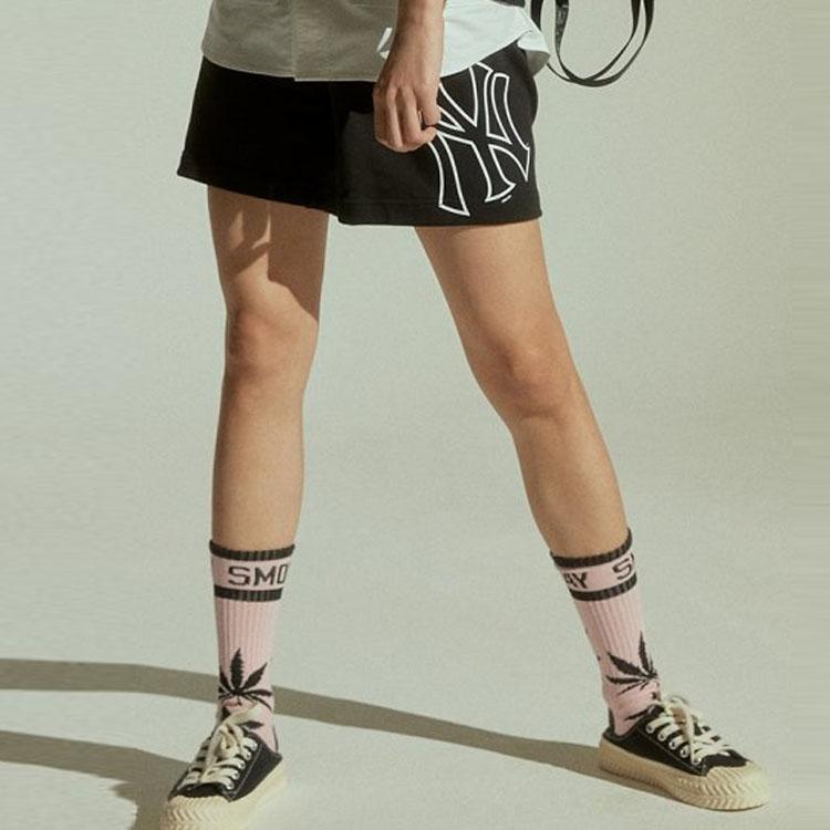 New MLB New York Yankees Sports Shorts Unisex Black 31SPU1131-50L