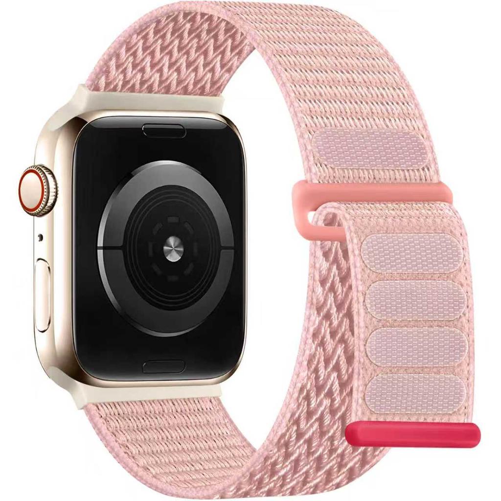 Yingda Professional Luxury Breathable Nylon Sports Band for Smartwatch with Double-Section Loop Hook & Loop Clasp Sizes 38-49mm