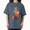 Cello Cat - Meowsicians Oversized T-Shirt