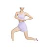 Womens Swoosh Medium Support Sports Bra Solid Color Casual Training Women Underwear Pink DX6822-511