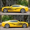 Flame Graphics Car Body Side Stickers Flame Racing-Sports Stripe Decal for Car Universal Vinyl Self-Adhesive Decal Decor