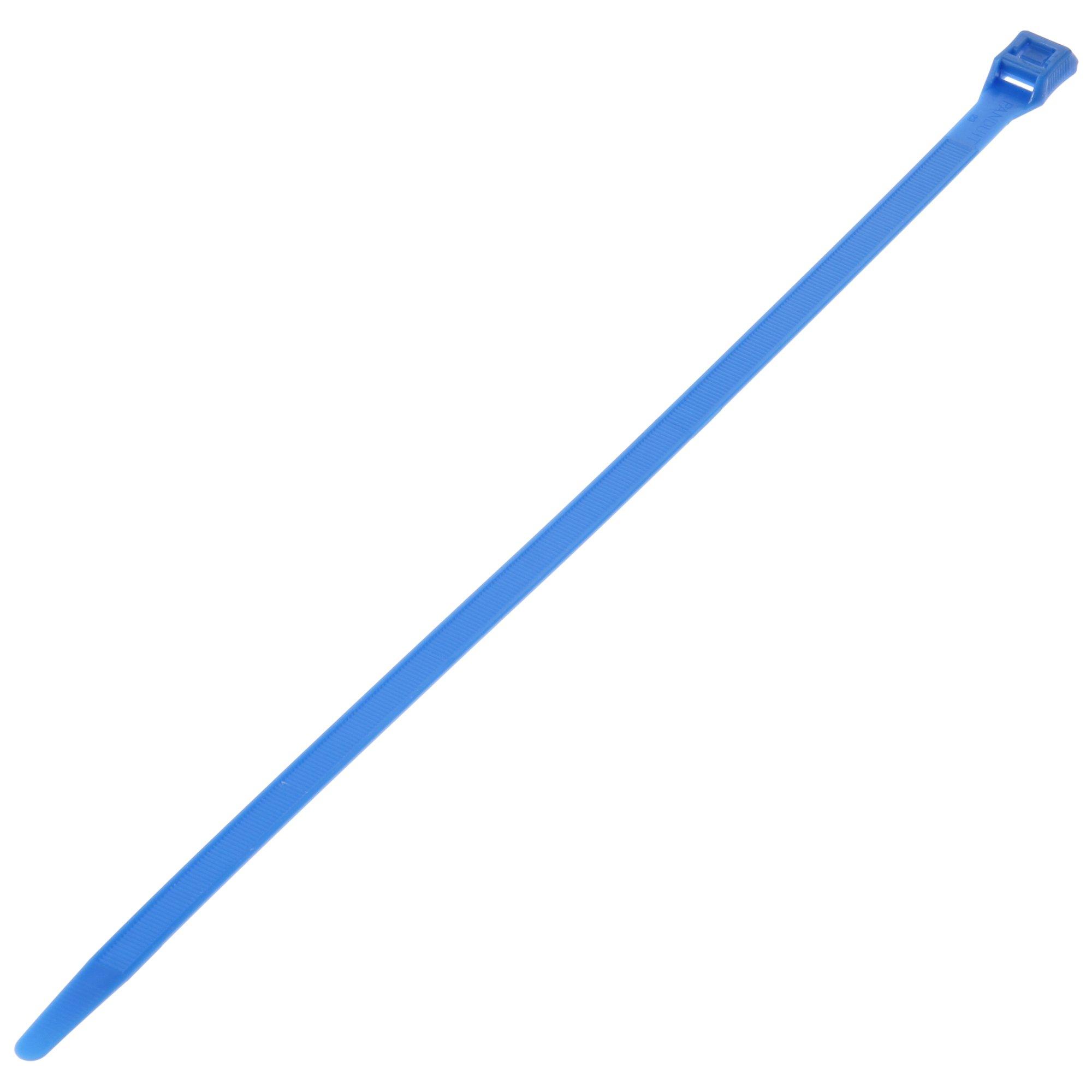 

Panduit IT9115-CUV6 In-Line Cable Tie, Weather Resistant Nylon 6.6, UV Dark Blue, 124 Min Tensile Strength, 4.53 Max Bundle Diameter, 0.065 Thicknes