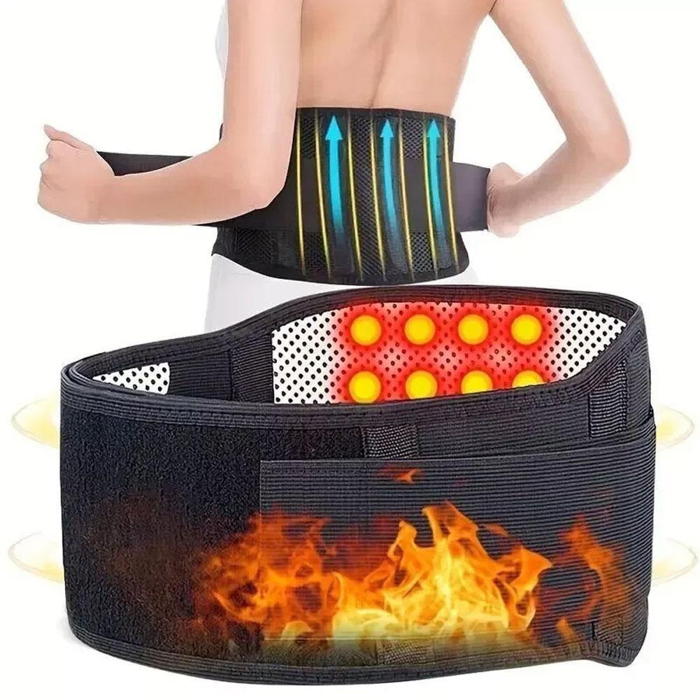 Self-heating Magnetic Back And Waist Massager Support Belt Therapy Lumbar Waist Support Belt Gym Sports Back Relieve Waist Pain