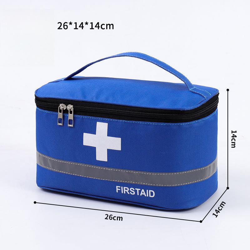 Portable First Aid Kit Medical Bag for Women Men Emergency Health Storage Organizer for Outdoor Travel Home