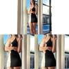 Casual Summer Dress With Open Back And Tie Neck For Women