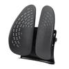Sanwa Direct Lumbar Support Backrest for Car Chairs, Mesh Backrest, Ergonomic Shape, Posture Corrector, Black, 150-SNCCS2, Polypropylene, Office