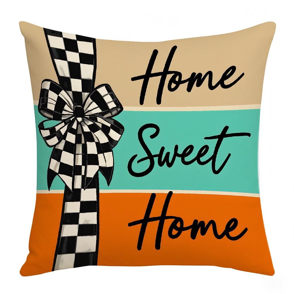 Thanksgiving Holiday Pumpkin Series Pillow Digital Printing Festive Atmosphere Decoration Living Room Home Pillow Cushion Cover