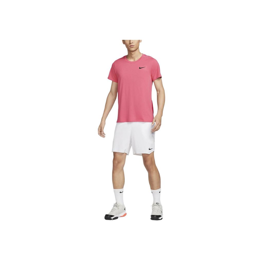 Nike Court Slam Dri-Fit FW24 Round Neck Breathable Quick-Dry Tennis Shirt Men Tops Purple Pink FQ2019-629