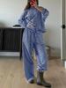 Women's Striped Two-Piece Suit - Autumn/Winter Collection