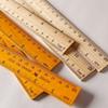 15-30cm Wooden Dual-Sided Ruler for Teaching, Tailoring, and Student Use