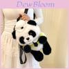 Plush Police Panda Backpack For Kids With Cartoon Design And Storage Capacity