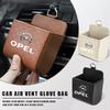 Car Air Outlet Storage Box Phone Lipstick Lighter Organizer For Opel Astra GTC Insignia Antara Meriva Zafira Vectra Mokka Corsa  LA7