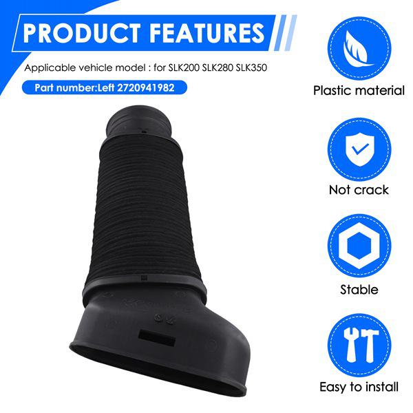 Suitable Left Side Washer Fluid Hose for Mercedes SLK200