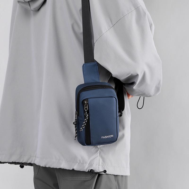 Men's Fashion Crossbody Chest Bag - Trendy, Simple, and Portable Travel Messenger Bag