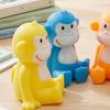 Quiekender Affen-Quetschspielzeug mit realistischem Geräusch Weiches TPR Fidget zur Stressbewältigung Niedliches tierförmiges Dekompressions-Gadget für Kinder Erwachsene