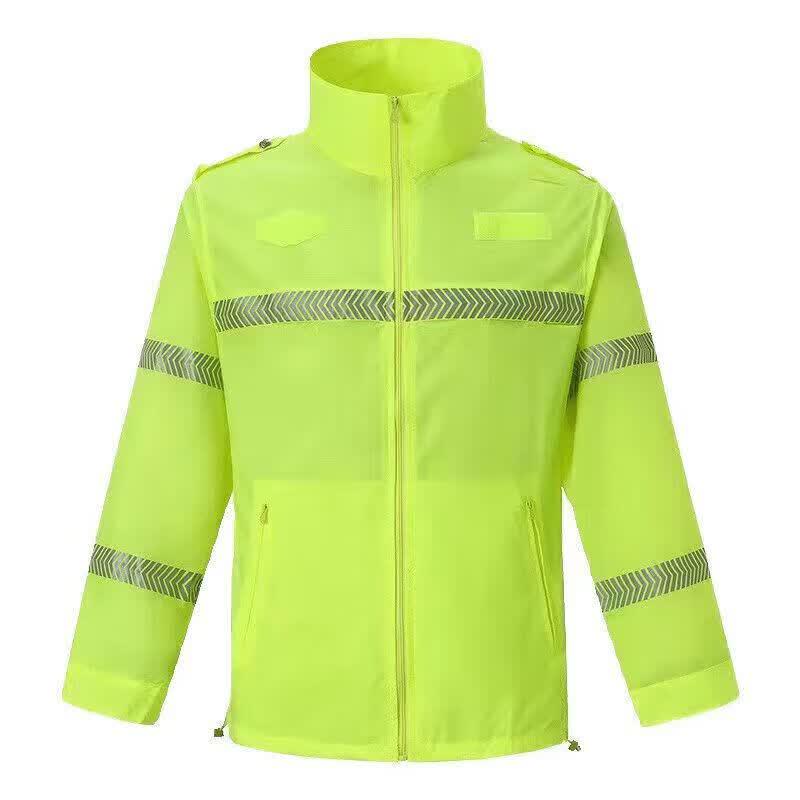 LILIYANANET High-Visibility Reflective Summer Safety Jacket