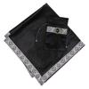 INIBUD Premium Thick Velvet Tarot Cloth with Pouch for Tarot Stone Cards, 65x65cm, Philosopher's