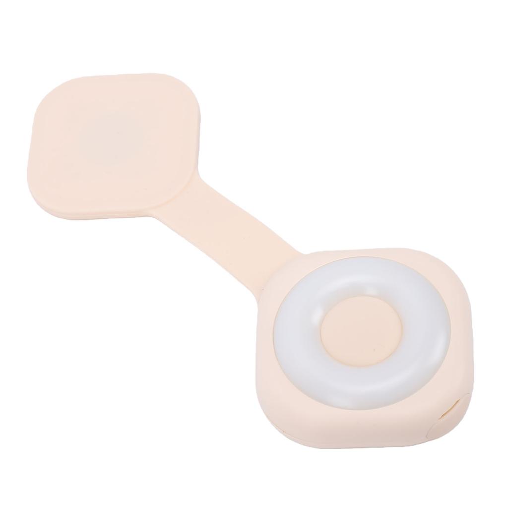Magnetic Badge Light 6 Gears Birhgtness Adjustable Multifunctional LED Wearable Nurse Night Light for Cycling Skin Color