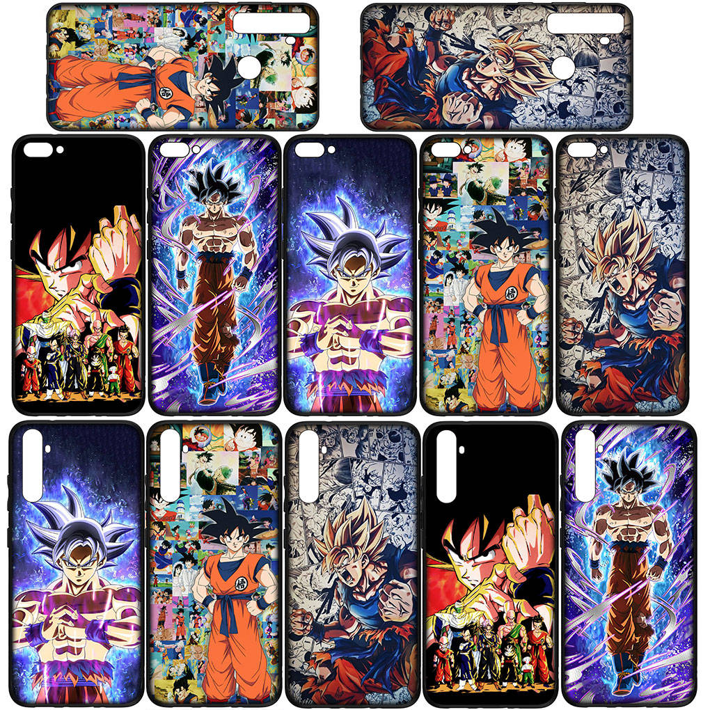 Cover for iPhone 16 15 Xiaomi Redmi Note 14 13 12 11 Pro Max X 16e Samsung Galaxy S25 S24 S23 Moto OPPO Huawei Dragon Ball DragonBall Goku Phone Case