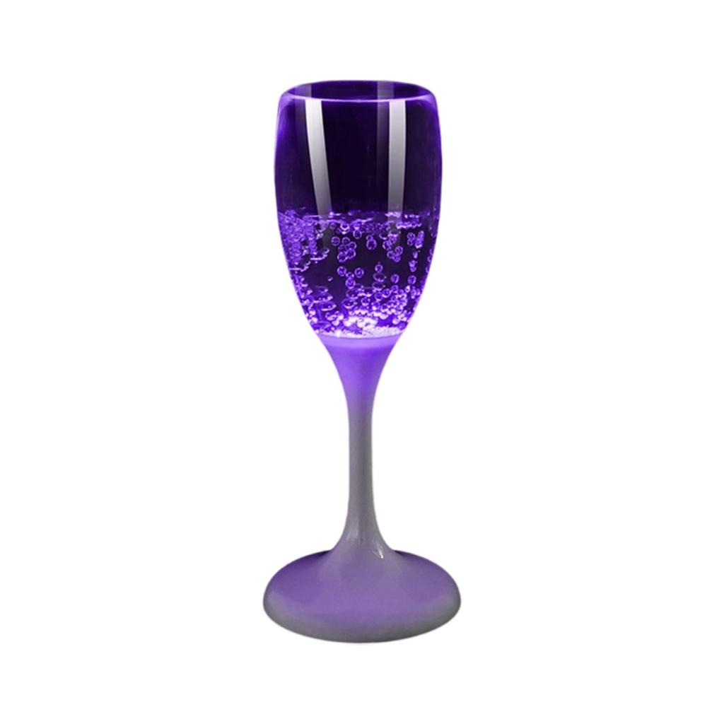 Creative LED Water-Activated Glowing Wine Glasses - Light Up Champagne Flutes & Wine Cups For Party & Home Ambiance
