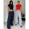 Akiyo Studio 2025 Loose Pants Elastic Lace Thin Velvet Machete Banana Sweatpants Casual Pants Loose