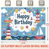 1pc Photography Birthday Party Banner - Party Supplies