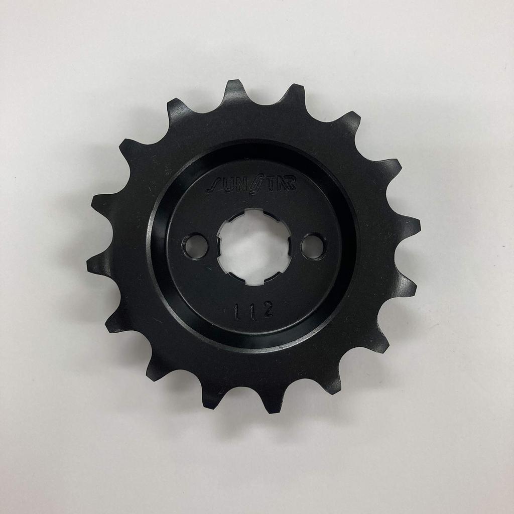 SUNSTAR Front Sprocket 7mm Offset for 420-16T MONKY/GORILLA, etc. 112-16