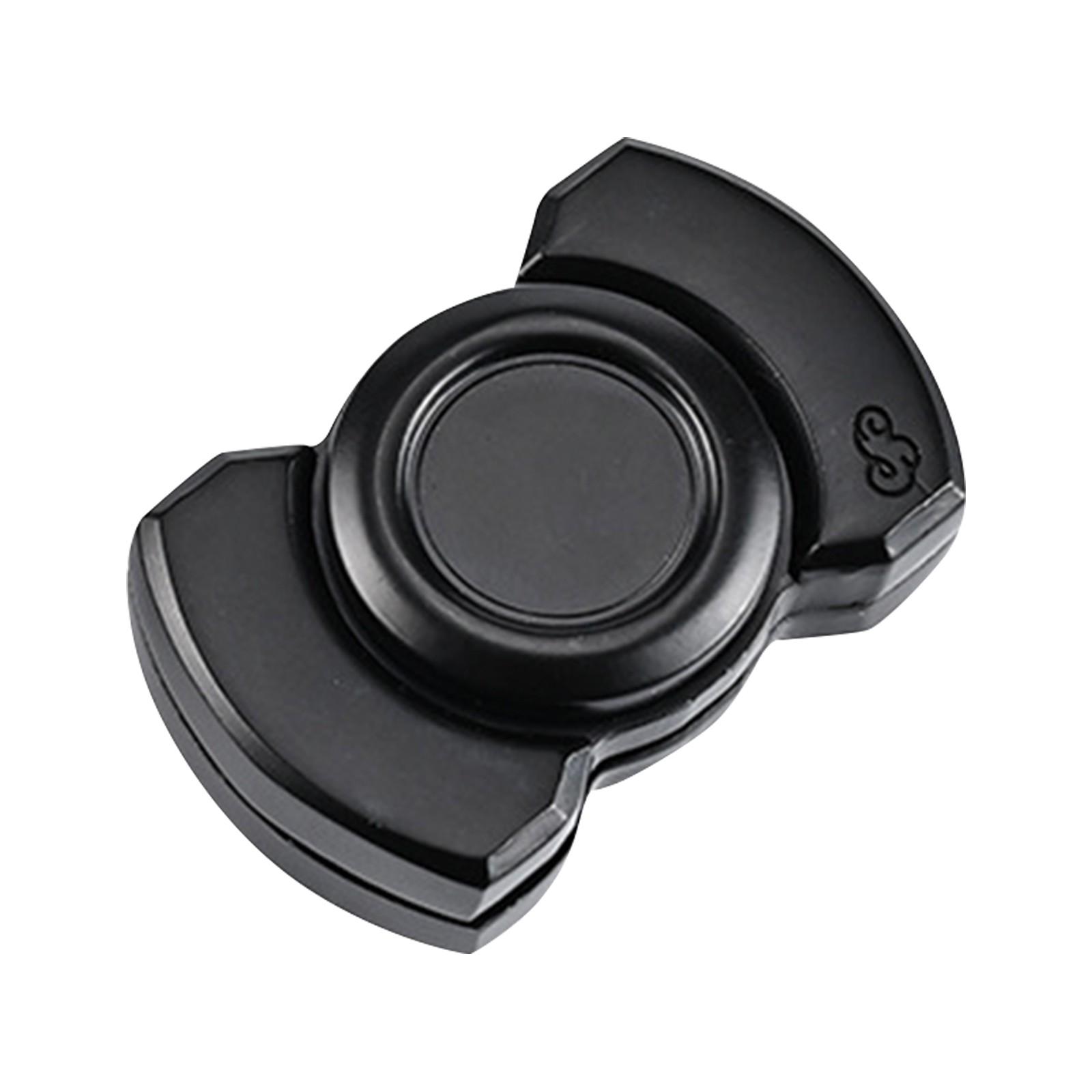 

Сплавной гироскоп для пальцев, щелчок, скольжение и режим, супер тихий, высокая скорость, 3 минуты время вращения, компактная игрушка-антистресс для взрослых One Size чёрный