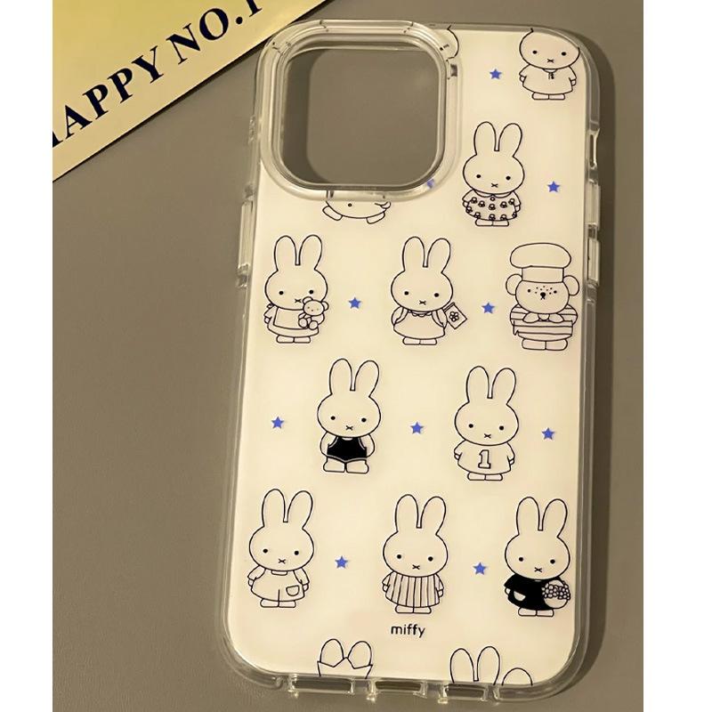 

Fun Miffy Rabbit Applicable To Apple 16promax Mobile Case IPhone 13 New 15 Cartoon 14 Women 17 AIR iPhone 17 Pro Max